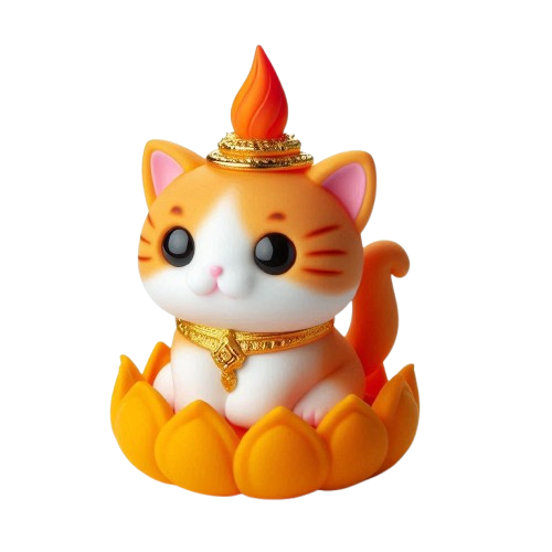 กระทงแมวน้อยน่ารัก