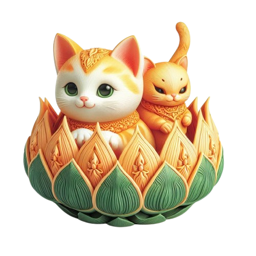 กระทงแมวน้อยกวัก