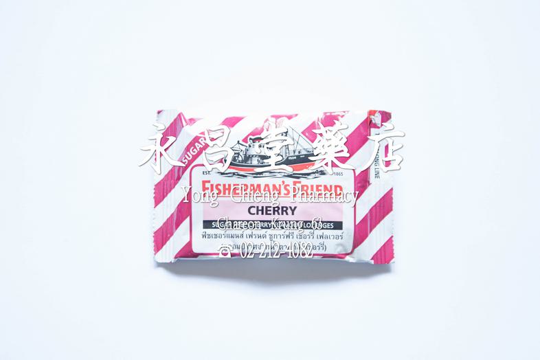 ยาอมฟิชเชอร์แมนส์เฟรนด์ สีแดง ลูกอมปราศจากน้ำตาลกลิ่นเชอรี่ Fisherman's Friend Red Lozenges, Sugar-Free, Cherry Flavor ยาอม...