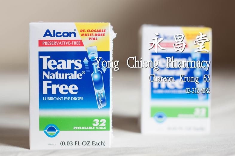 น้ำตาเทียม Alcon Preservative-free Tears Naturale free lubricant eye drops Alcon Preservative-free Tears Naturale free lubricant eye drops